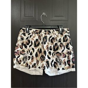 Cheetah Print Shorts